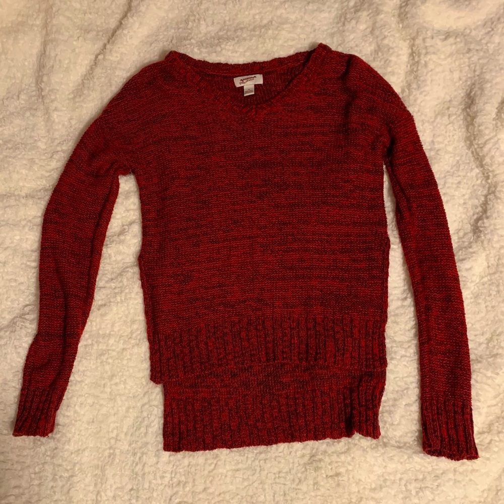 Arizona sweater, hi/lo style, size medium, NWOT